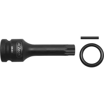 Gola hlavice 4CZech 1/2" Hlavice průmyslová zástrčná XZN M8 (délka 78 mm)+trn,o-kroužek - 4CZ-P122-25-08