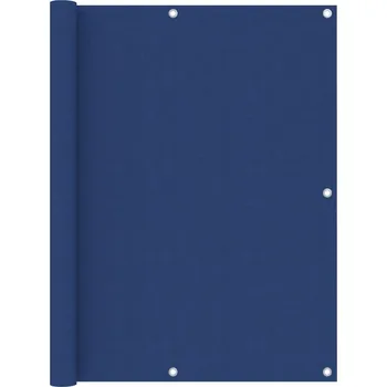 Markýza Balkónová zástěna modrá 120 x 400 cm oxfordská látka IM_135017