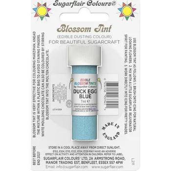 Jedlá prachová barva duck egg blue 7ml - Sugarflair