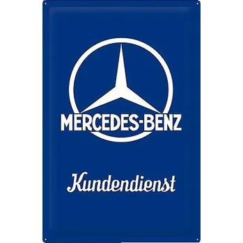 Plechová cedule Retro cedule - Mercedes-Benz 40x60cm
