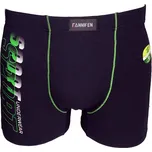 FANNIFEN Pánské boxerky Sport M6754 Barva: Zelená, Velikost: XXL