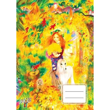 Sešit Marie Brožová Sešit A5 nelinkovaný Varianta: Říjnová víla