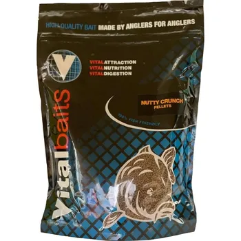 Pelety Vitalbaits Nutty Crunch 1kg - 4 mm