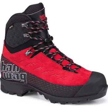 Pánská sportovní obuv Vysokohorská bota pánská HANWAG Ferrata Tour GTX Red/Black - 45