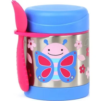 Skip Hop Zoo termoska na jídlo s vidličkou 12+ - Motýlek