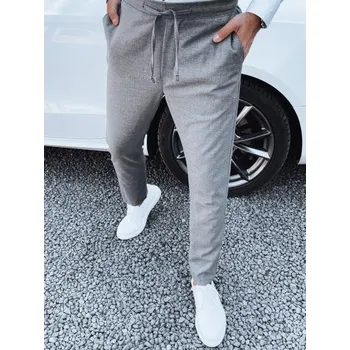 Pánské oblečení Pánské kalhoty z látky tmavě šedé