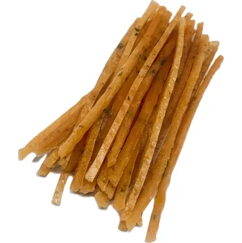 Pamlsek pro kočku Proužky kuřecí se šantou kočičí 100g