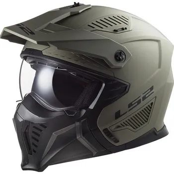 Helma na motorku LS2 Helmets LS2 OF606 DRIFTER SOLID MATT SAND-06 - XL