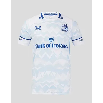 Chlapecké tričko Castore Leinster Away Shirt 2024 2025 Juniors Brill Wht/Froz 9-10 let
