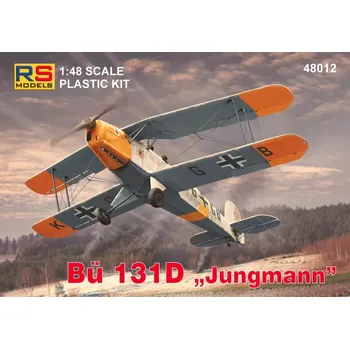 Plastikový model RS models 1/48 Bücker Bü 131D 'Jungmann'