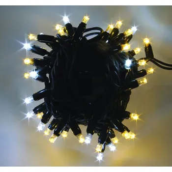 Vánoční dekorace CITY SR-051050 HIGH-PROFI girlanda LED + FLASH efekt, teple bílá/studeně bílá, 5m