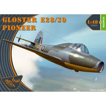 Plastikový model Clear Prop models 1/48 Gloster E28/39 Pioneer STARTER (4x camo)