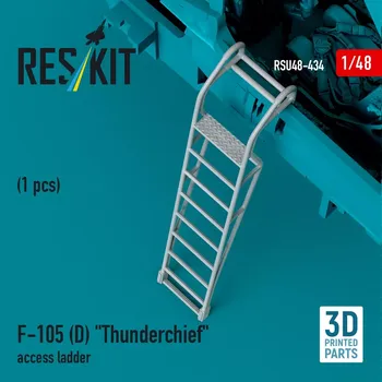 Plastikový model Reskit 1/48 F-105D 'Thunderchief' access ladder (1 pc.)