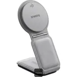 Magnetický držák do auta s bezdrátovým nabíjením Baseus PrimeTrip C02 šedá