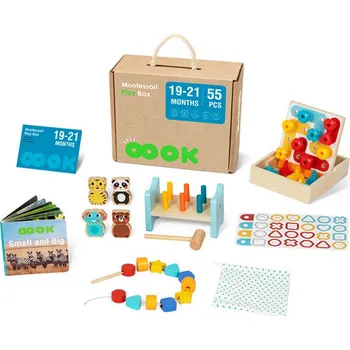 Mamido Montessori box XXL 55 ks