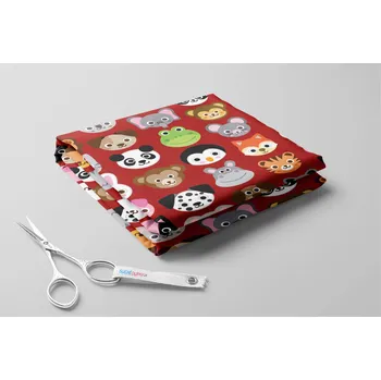 Softshell letní, Veselá zvířátka Barva: Červená Ferrari