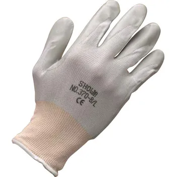 Pracovní rukavice Pracovní rukavice Showa Nitril Grip 370 - Pracovní rukavice s elastickým základem z nekonečného nylonového vlákna* Velikost rukavic: 7/M
