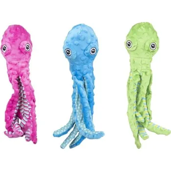 Hračka pro psa Hračka textil chobotnice Flamingo 35cm mix