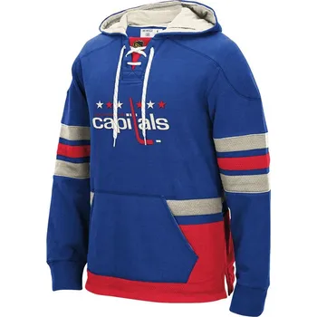 Pánská mikina Pánská mikina Washington Capitals NHL 2017 CCM Jersey Pullover Hoodie blue Velikost: M