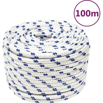 Lano Lodní lano bílé 12 mm 100 m polypropylen IM_152301