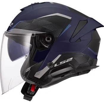 Helma na motorku LS2 Helmets LS2 OF618 VERSO II AIR NAVY BLUE - XL