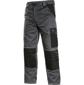 montérky Kalhoty pánské montérkové do pasu CXS- PHOENIX CEFEUS, šedo-černé, vel. 50