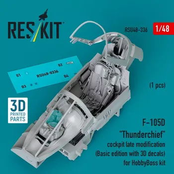 Plastikový model Reskit 1/48 F-105D 'Thunderchief' cockpit late (HOBBYB)