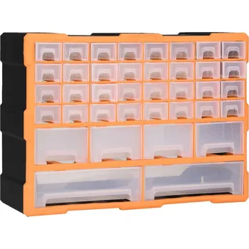 Úložný box Nábytek XL Organizér se 38 zásuvkami 52 x 16 x 37,5 cm 147577