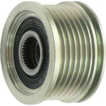 Alternátor Řemenice volnoběžná - F-563795 - originál INA