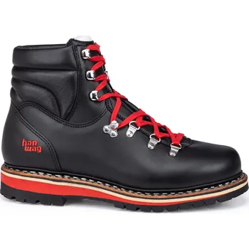 Pánská sportovní obuv trekingové boty pánské HANWAG Kranzegg Black/Red - 45