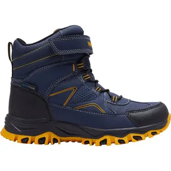 Dětská treková obuv Dětská zimní obuv Willard CLASH WP 25 Tmavě modrá, Oranžová