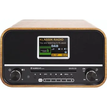 Radiopřijímač Albrecht DR 870 CD Senior