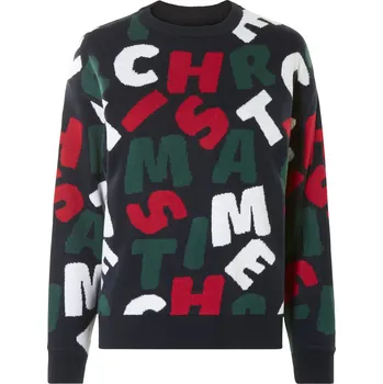 Dámský svetr esmara® Dámský vánoční svetr (XS (32/34), námořnická modrá)