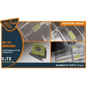 Plastikový model Clear Prop models 1/72 M142 Himars painting mask (FOREART)