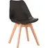Jídelní židle Jídelní židle Bali Mark 2 ks černá/buk