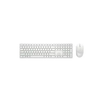 Dell Pro Wireless Keyboard and Mouse - KM5221W - Czech/Slovak (QWERTZ) - White