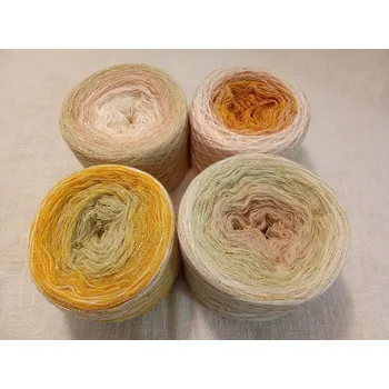 Příze Hřejivé Vánoce 3-nitka 4x500m s lurexovou nitkou (Duhová krabička Hřejivé Vánoce)