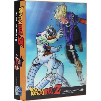 3D puzzle SD TOYS MERCHANDISING Puzzle Dragonball: Trunks vs Frieza 3D efekt 100 dílků