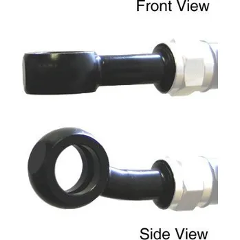 VENHILL banjo Venhill POWERHOSEPLUS 3/60085/BLACK 20° stranové zahnutí černý