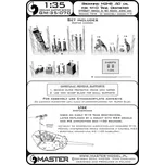 Master 1/35 Browning M2HB .50 cal for M10 Tank Destroyer