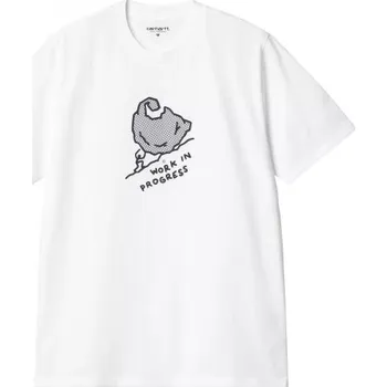 Pánské tričko TRIKO CARHARTT WIP Move On Up S/S - bílá - XXL + při osobním odběru 1 093 Kč