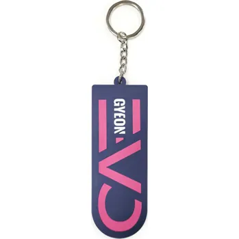 Silikonový přívěsek na klíče Gyeon Rubber Key Ring - EVO Pink