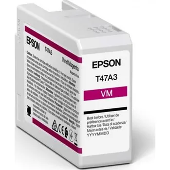 EPSON cartridge T47A3 Vivid Magenta (50ml)