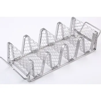 Nerezový stojan na tacos