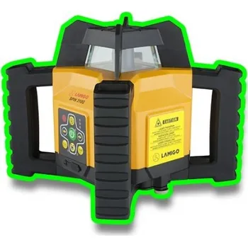 Měřící laser Rotační laser Lamigo Spin 310 G S výsuvným stativem a latí za zvýhodněnou cenu