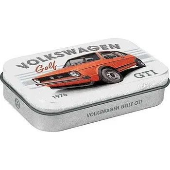 Plechová krabička s mentolkami Mint Box XL - Volkswagen Golf GTI