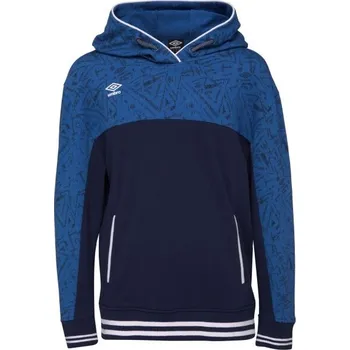 Chlapecká mikina Chlapecká mikina Umbro WANZI 116/122 Tmavě modrá, Modrá, Bílá
