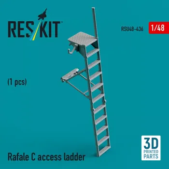 Plastikový model Reskit 1/48 Rafale C access ladder
