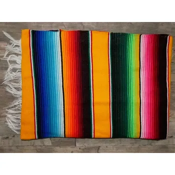 Přehoz na lůžko Serape (žluté I)