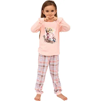 Dívčí oblečení Cornette Paint 594/178 růžové